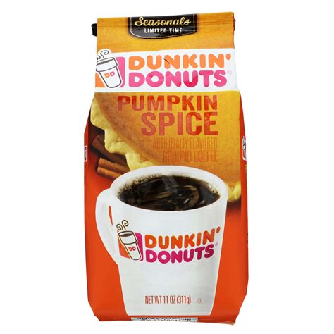 dunkin donuts pumpkin spice ground coffee